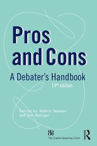 Pros and Cons: A Debaters Handbook