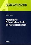 Produkt-Bild: Materielles &Ouml;ffentliches Recht im Assessorexamen: Rechtsstand: Juni 2010