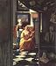All Products : Jan Vermeer van Delft (The love letter) Art Poster Print - 11" X 17"