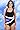 Longitude Right Angle Tank One Piece Swimsuit - Women's Swimwear Plus Size Swimsuit
