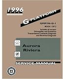 1996 BUICK RIVIERA OLDS AURORA Service Shop Manual