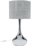 Kare 69563 Tischleuchte Glamour Drop Chrome 0.26 Meter x 0.26 Meter x 0.53 Meter