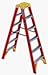 Tools & Hardware : Werner T6204 Twin Fiberglass Stepladder