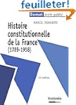 Histoire constitutionnelle de la Fran...
