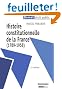 Histoire constitutionnelle de la France (1789-1958)