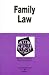 Family Law in a Nutshell, 5th (Nutshell Series)