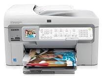 Hewlett Packard - HP Photosmart Premium Fax All-in-one - Multifunction ( fax copier printer scanner ) - colour - ink-jet - copying (up to): 33 ppm (mono) 32 ppm (colour) - printing (up to): 33 ppm (mono) 32 ppm (colour) - 125 sheets - 33.6 Kbps - Hi-Speed USB, 10