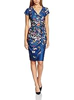 Yumi Vestido Butterfly Wrap Drees Ubad07 (Azul Marino)