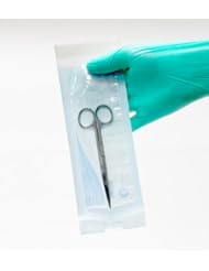 Self Seal Autoclave Sterilization Pouch with Indicator Strip 3.5" x 9" (Box of 200)
