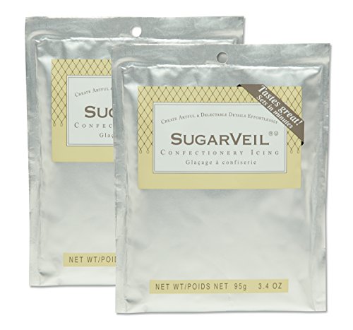 Sugarveil® 2-pack of 3.4 oz sugarveil confectionery ic…