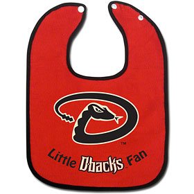 Arizona Diamondbacks 2-Tone Snap Baby Bib