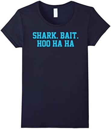 Women's Shark Bait Hoo Ha Ha TShirt Medium Navy