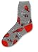 For Bare Feet Cardinals Socks