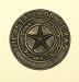 Metal Texas Ranger Plaque