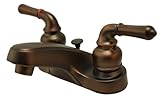Bathroom Faucet, Antique Bronze Finish, 2-handle - Plumb USA