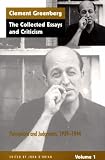 The Collected Essays and Criticism, Volume 1: Perceptions and Judgments, 1939-1944