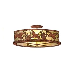 16W Ducks In Flight Flushmount