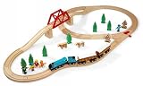 Brio BRIO 33191 Wooden Railway System: Mallard Train Set