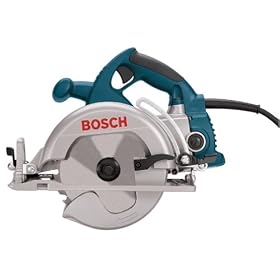 Factory-Reconditioned Bosch 1678-RT 7-1 4-inch Wormdrive Construction Saw with Top Handle by Bosch