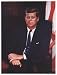 John F Kennedy President JFK - Photography Poster - 12 x 16