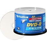 Fuji 4.7 GB DVD-R White Thermal Hub Print Spindle ( 50 pack )