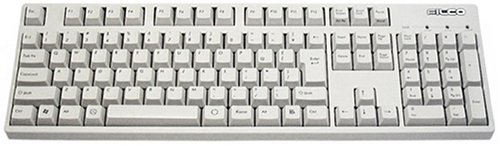 【Amazonの商品情報へ】FILCO Majestouch「マジェスタッチ」 メカニカルキーボードUSB&PS2両対応 日本語108キー・かな印字なし 独CherryMX茶軸スイッチ ホワイト FKB108M/NW