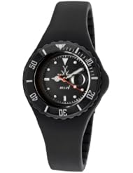 Womens Jelly Dark Blue Dial Dark Blue Silicone