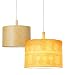 Mercros CLUMP WOOD SHADE L NT "KITCHEN": 消灯時はWOOD素材がナチュラルな雰囲気のシンプルなライト。ところが、灯りをつけるとキッチンアイテムをモチーフにした可愛いグラフィックが柔らく浮かび上がります。落ち着いたテイストに、遊び感覚のあるシェ...