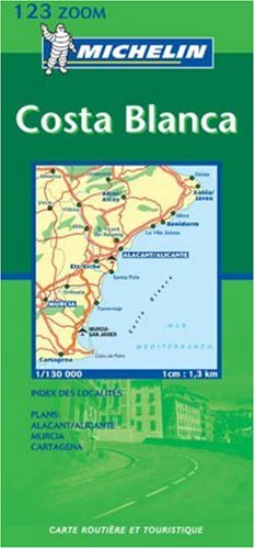 City Travel Guides Discounted  Livres : Carte routière : Costa Blanca, N° 1123