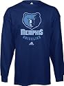 Memphis Grizzlies adidas Primary Logo Long Sleeve T-Shirt