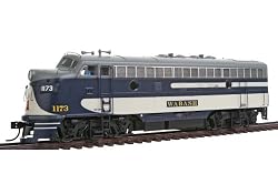 Proto 2000 Diesel EMD F7A-B Set Powered - Standard DC - Denver and Rio Grande Western #5674 and 5673 (aluminum, orange, Single Stripe)