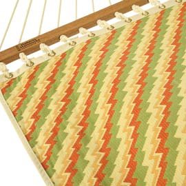 Quick Dry Hammock  Clementine Citrus DuraCord fabric