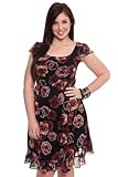 Tripp NYC - Passion Flower Chiffon Dress