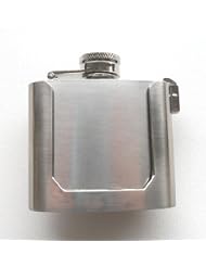 Secret Flask Belt Buckle - 3 oz. stainless steel - airplane safe by
