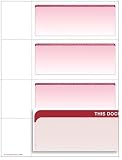 Blank Checks for Versacheckrainbow Pack Graduated