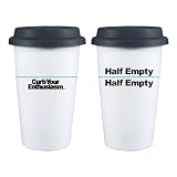 Curb Your Enthusiasm 'Half Empty' Reusable Coffee Shop Mug
