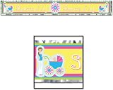 UPC 034689577119 product image for Ddi Metallic Showers Of Joy Fringe Banner (Pack Of 96) | upcitemdb.com