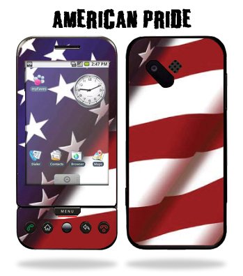 HTC G1 Google Phone Protective Vinyl Skin T-Mobile flag – American Pride