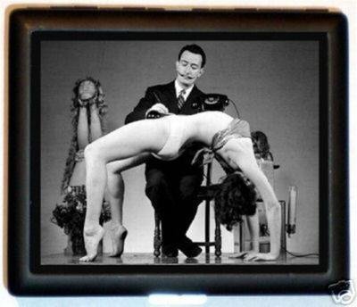 Surreal Woman Furniture Art Cigarette Case Wallet