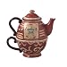 Pfaltzgraff Holiday Spice Sculpted Tea for One