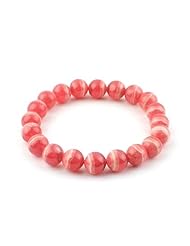 O-stone 2A Rhodochrosite Bracelet Grounding Stone Protection 10mm