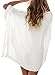 POSESHE Women's Solid Oversized Beach Cover Up