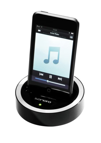 sonoro eDock iPod Docking Station für sonoro elements W schwarz
