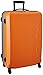 Nautica Ahoy Hardside Expandable 4-Wheeled Luggage-28 Inch Checked Size, Orange/Silver, 28