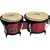 Schalloch Wood Bongo Set, Wine Red