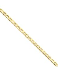 14k Anchor Chain, Size 10
