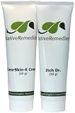 Native Remedies Itch Dr. and PureCalm ComboPack to soothe skin irritation exacerbated by stress or anxiety