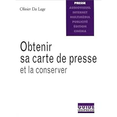 Obtenir sa carte de presse et la conserver