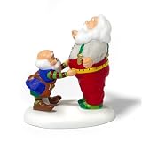 Department 56 North Pole Just The Right Size, Santa!