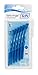 TePe INTERDENTAL BRUSH ANGLE - Blue 0.6mm 6 Pack - Recommended by Dentists for Best Oral Health, Healthy Mouth & Gum Between Dental Visits, Prevent Bad Breath and Periodontal Disease